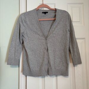 GAP Women's Heather Gray Cardigan